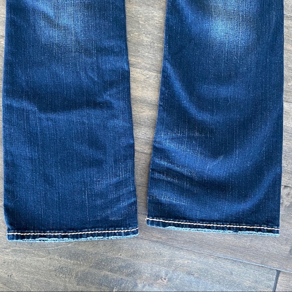 Silver AIKO Mid Boot Jeans Fluid Denim Sz 26 x 33 - Picture 5 of 12